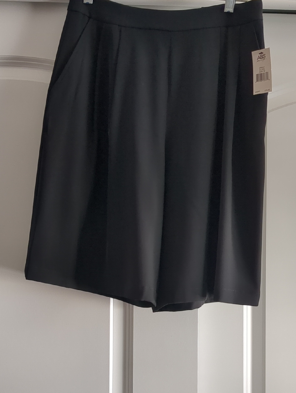 New! ABS Black Dress Shorts, M